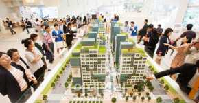 [포토]`정자 엠포 헤리츠` 모델하우스 인파 몰려 성황