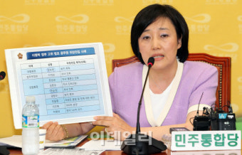 [포토]기자회견 하는 박영선 대법관인사청문특위