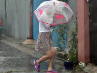 물폭탄 덴빈 진도에만 200㎜..내륙 진입 중