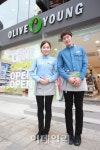 CJ올리브영 유니폼 확 바꿨어요