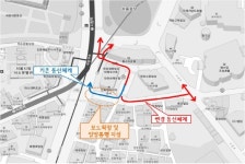 시청역-명동 북창길 보도, 두배로 넓어졌다