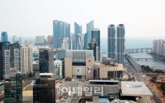 떠오르는 쇼핑중심지 부산 해운대