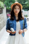 [포토]박신혜 하얀 원피스에 청자켓, 걸룩 완성