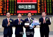 [포토]아미코젠(주) 코스닥시장 신규상장식