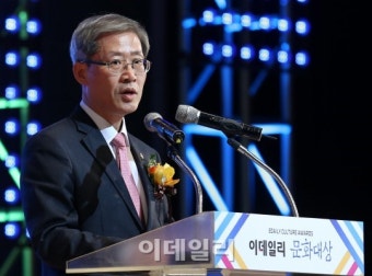 [포토]축사하는 조현재 문화체육관광부 제1차관
