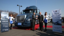 美상용차 나비스타 국내 상륙‥대형트럭 프로스타 출시