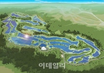 후쿠시마 폐 골프장에 발전소...한화 태양광 시장 확대 모색
