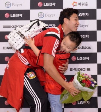 '한국투어 귀국' 손흥민 