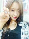 광복절 나뮤 경리, 태극기 네일아트 뜻깊은 하루 보내겠다