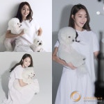 서효림, 반려견과 함께..화보 B컷 공개 긍정에너지 발산