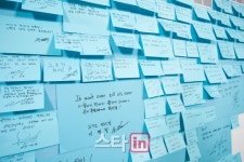 [포토]삼성트레이닝센터에 설치된 응원의 벽-5