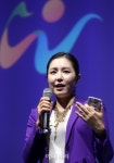 [WWEF2014포토]강연하는 조주희 지국장