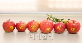 朴대통령, 페북에 희망의새시대 사과 따는 사진 올려