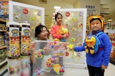 [포토]찬바람은 뽀로로 뽁뽁이가 막는다