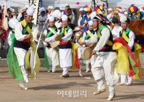 [포토]인류무형유산 선정된 농악
