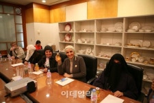 [포토]한국도자기리빙, 프린세스 노라 빈트 압둘 라만 여자대학교 교수진 초청-5