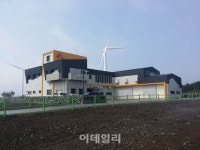 [르포]제주 가시리 풍력발전소 가보니..거대한 바람개비 쉴새없이 빙빙