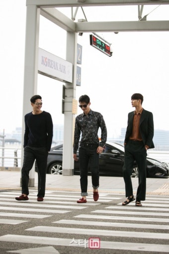모델 김영·이요백·변우석, 핫가이들의 공항 패션은?