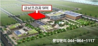 세종시 시청상권투자의 핵심, 금남프라자 분양