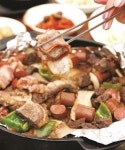 부대찌개 전문점 추천 사이드메뉴- 부대 스테이크