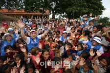 아주그룹 임직원, 여름휴가 대신 사랑 나눔 봉사활동