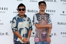 [포토]이현도-문명진, 로앤디 누아와 코너스 브랜드 론칭 행사 왔어요!