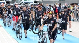 [포토]터프한 도심 러닝