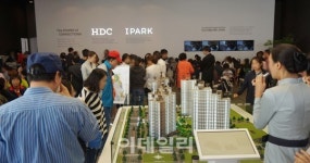 남양주 다산신도시 아이파크 주말 사흘간 2만6000명 몰려