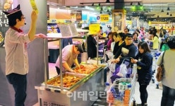 [포토]홈플러스, 송도 최대 규모 대형마트 오픈 북적 북적