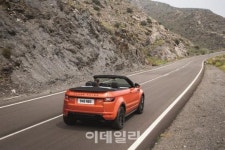 [포토]랜드로버 레인지로버 이보크 컨버터블, 제로백 7.8초