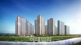 [포토]호반건설 진해 남문 호반베르디움 아파트 17일 분양