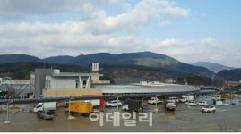 순환골재 100% 활용해 강천산 휴게소 화장실 준공