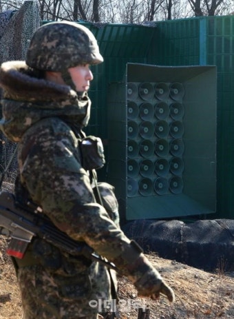 [포토]軍, 대북확성기 방송 재개