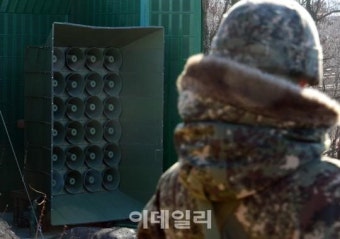 [포토]軍, 대북확성기 방송 재개