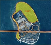 [포토]공개경쟁입찰 당진시 행담도 내 유휴부지 어디?