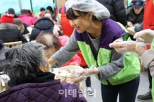 [포토]중랑구, 대학생 아르바이트생 자원봉사 참여