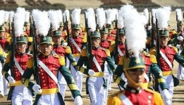 육군3사관학교 입학식..女생도 20명 포함 524명 장교의 길