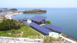 충남 죽도 에너지 독립 성공..한화그룹 태양광 지원 결실