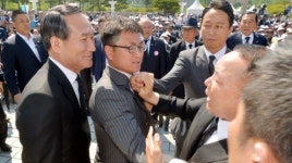 박승춘 국가보훈처장 5.18기념식장 입장 거부 유감