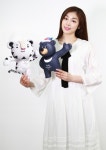 [포토]김연아 수호랑과 반다비를 소개합니다