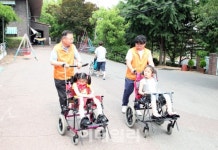 [포토]한화케미칼과 장애어린이의 산책길