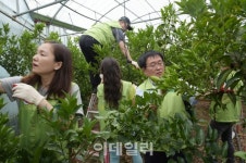 [포토] 제주 서귀포 보목마을 자매결연5