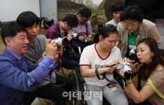 [포토] 상명대학교, 2016 시각장애인과 함께하는 사진교실 및 사진전시회