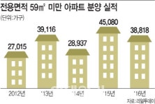 작은 게 좋다..전용 49㎡짜리 아파트 인기 절정