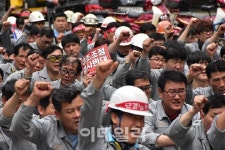삼성·현대重 노조, 휴가 앞두고 상경투쟁·파업 실시