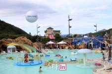 골프존, 비발디파크 오션월드서 골프 체험 행사 진행