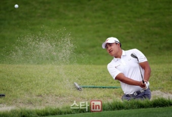 [포토] 코오롱 제59회 한국오픈골프선수권대회 1라운드 -  이경훈 벙커샷