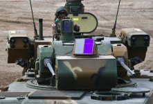 [포토] K30 비호 자주대공포 화력시범.. `2016 대한민국 방위산업전`