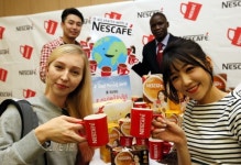 [포토]롯데네슬레코리아, 한 잔의 커피로 세계를 이어요~