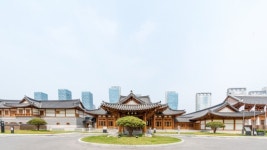 송도 한옥과 양옥의 조화.. 올해 한옥상 사진 청소년 금상 선정